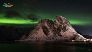 Dark skies enhance Northern Lights photography in remote Levi Inari Finnish Lapland 2026