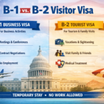 B-1 vs B-2 Visa Explained (2026): Requirements, Approval Rates & Tips