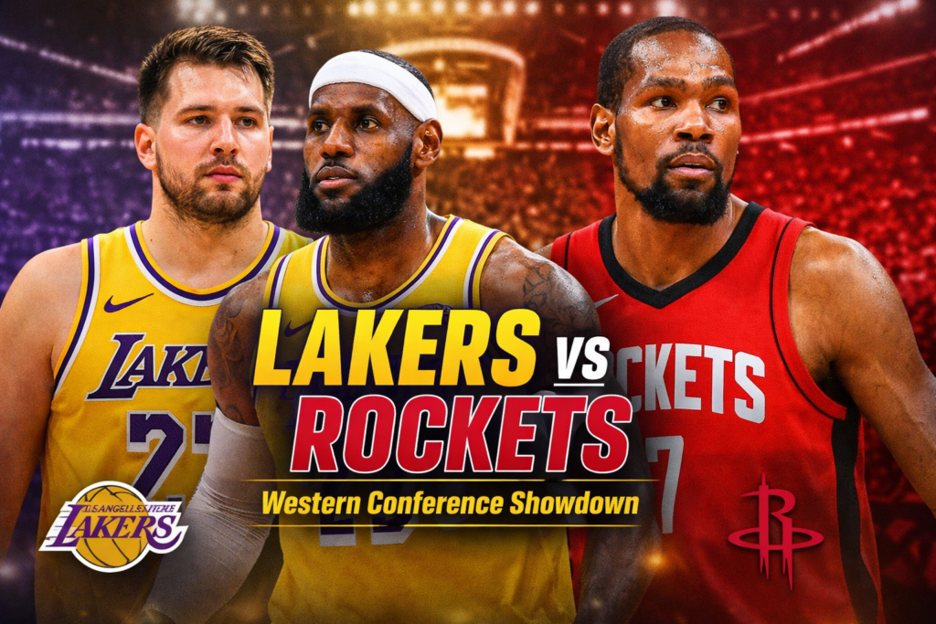 Lakers vs Rockets_ Western showdown