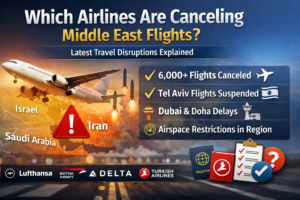 Middle East flight disruptions latest update