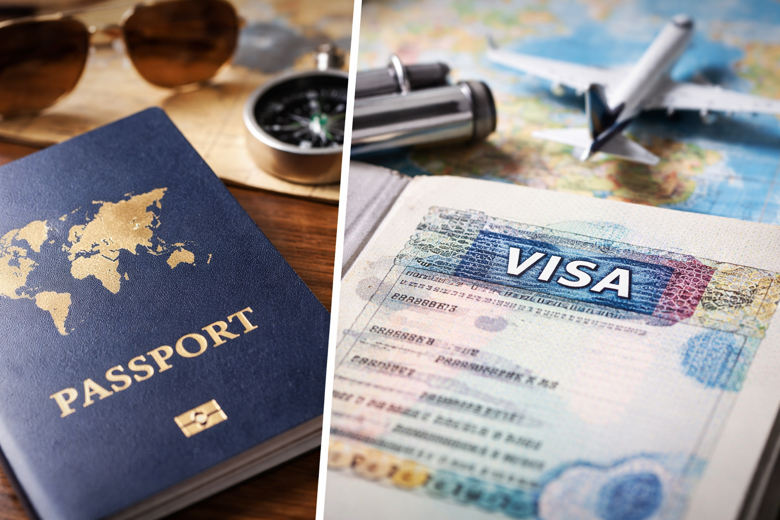 Difference Between Visa and Passport