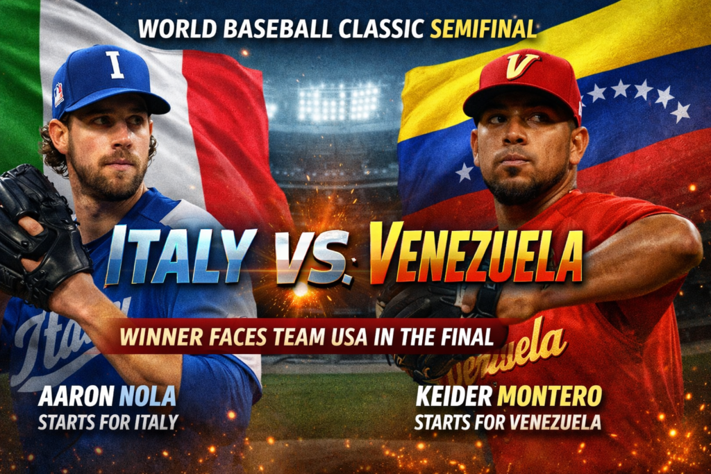 World Baseball Classic semifinal showdown