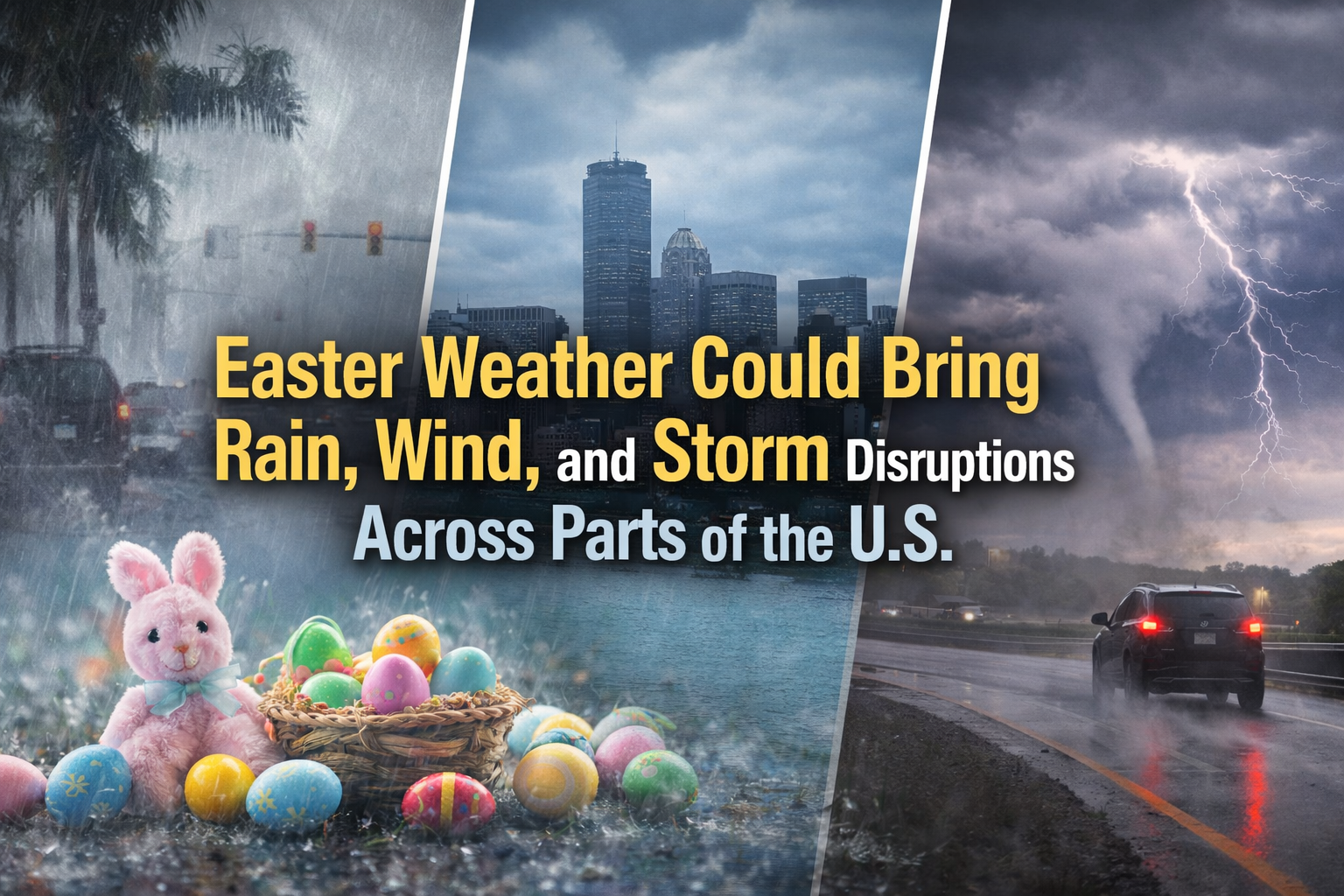 Easter weather disruptions across the U.S.
