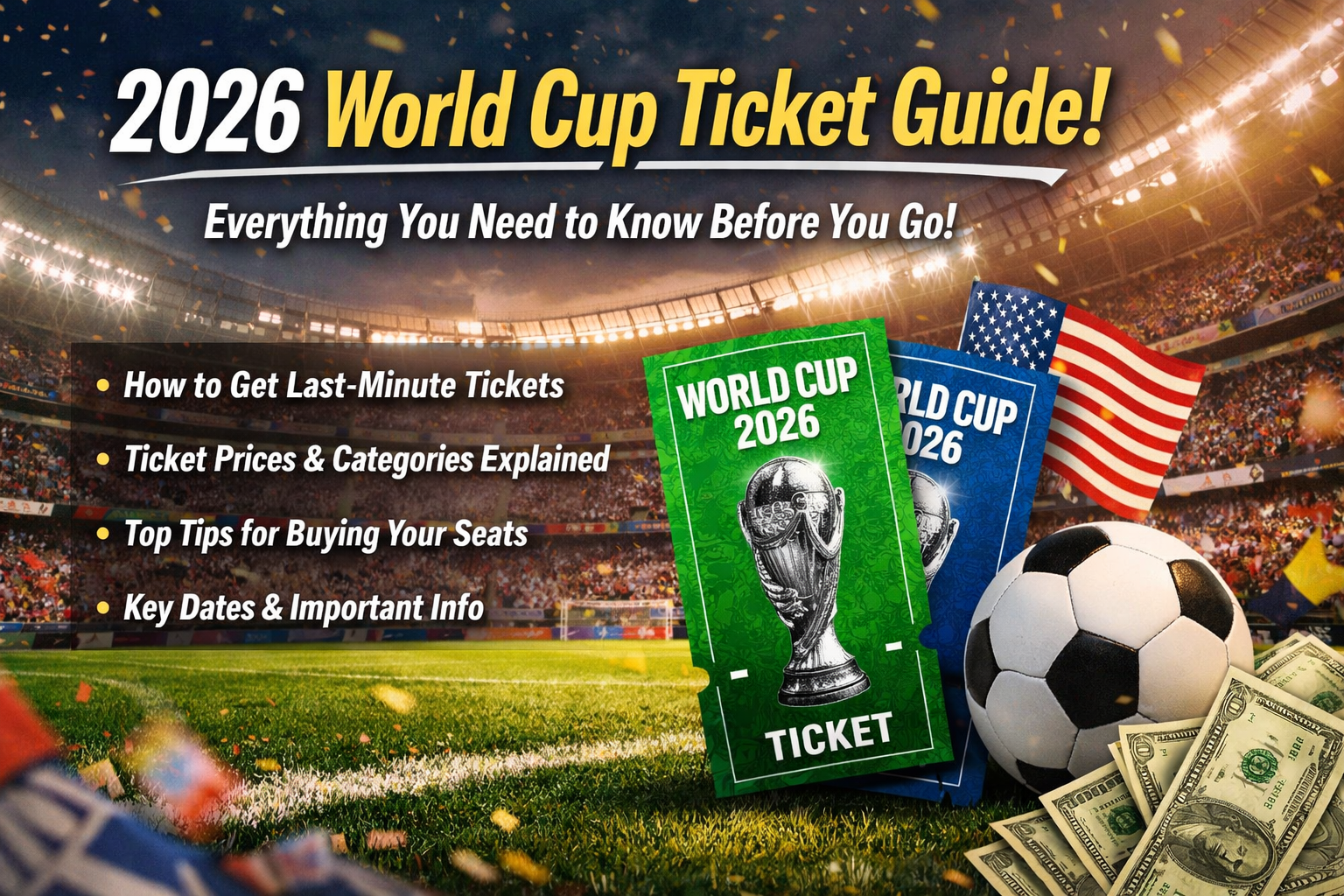 World Cup 2026 Ticket Sales: Last Minute Phase, Prices, and Glitches Explained